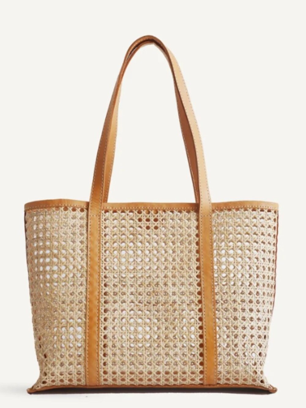Bembien Margot Bag - Medium - Caramel Rattan